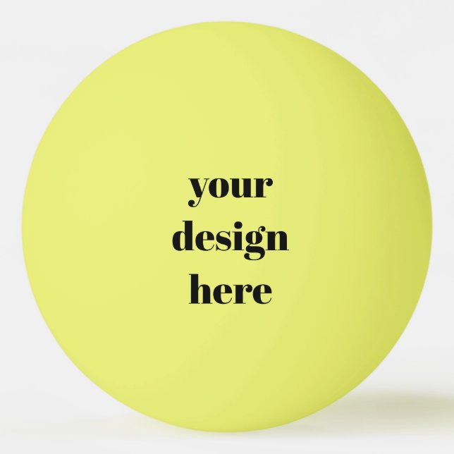 Bolinha De Ping Pong Personalizar ou personalizar (Frente)