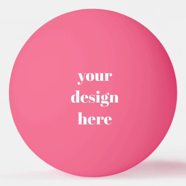 Bolinha De Ping Pong Personalizar ou personalizar (Frente)