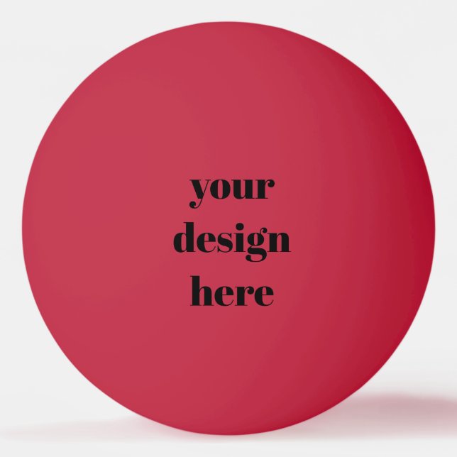 Bolinha De Ping Pong Personalizar ou personalizar (Frente)