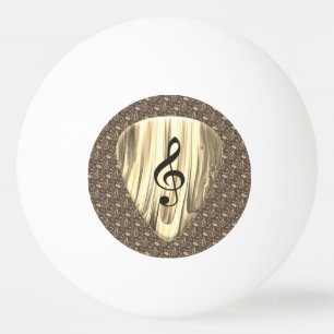 Bolinha De Ping Pong Personalized Music Note Guitar Pick