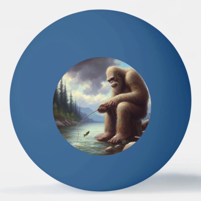 Bolinha De Ping Pong Pesca com Pé-Grande (Frente)