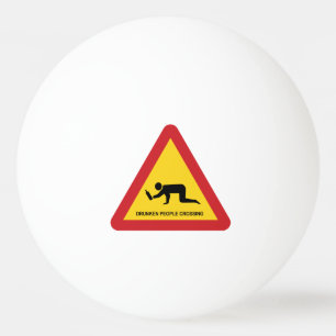 BOLINHA DE PING PONG PESSOAS BÊBEDOS QUE CRUZAM O SINAL DE TRÁFEGO