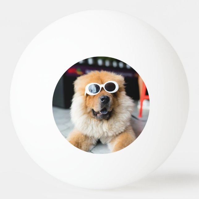 Bolinha De Ping Pong Pet Dog Lover Personalizado (Frente)