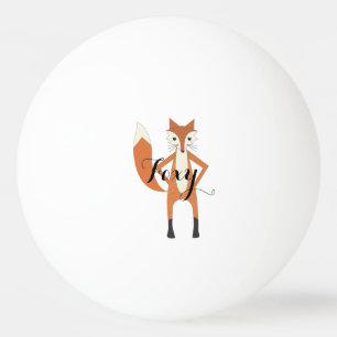 Bolinha De Ping Pong Ping Foxy Pong
