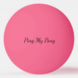 Bolinha De Ping Pong Ping My Pong Personalization Ping Pong Ball (Ping