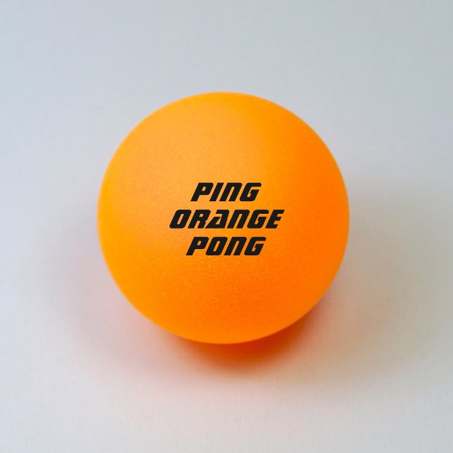 Bolinha De Ping Pong Ping Orange Pong (Criador carregado)