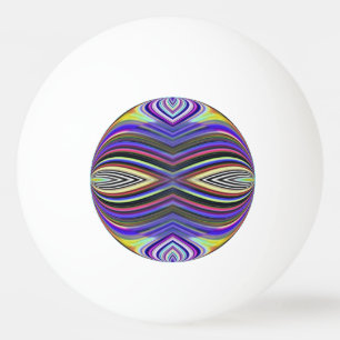 Bolinha De Ping Pong Ping Pong Ball - Fractal Abstrato