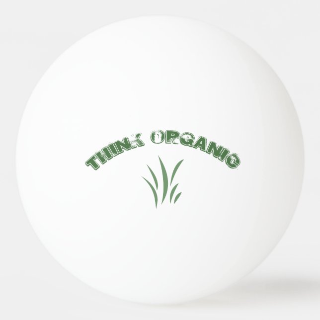 Bolinha De Ping Pong Ping Pong Ball orgânico (Frente)