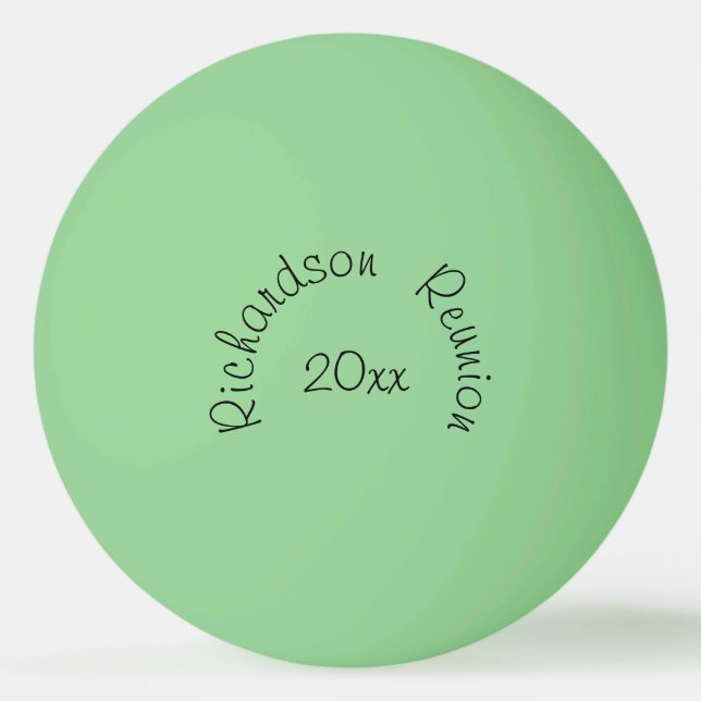 Bolinha De Ping Pong Ping Pong Ball - Reunião Familiar (Verso)