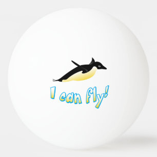 Bolinha De Ping Pong Pinguim do vôo