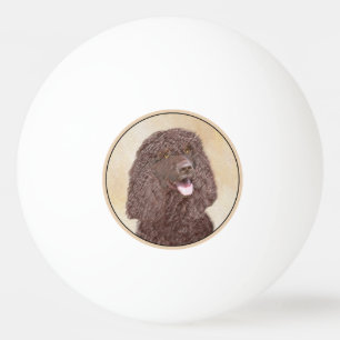 Bolinha De Ping Pong Pintura em espanhol de água irlandesa - Arte origi