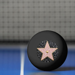 Bolinha De Ping Pong Piso da Calçada da Fama de Hollywood