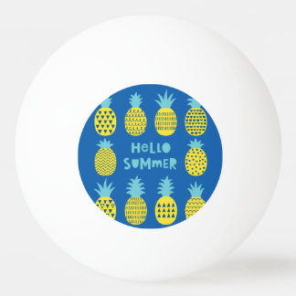 Bolinha De Ping Pong Placa de colheita de abacaxi divertida Design