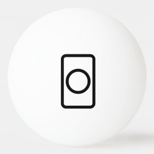 Bolinha De Ping Pong Placa Zener Círculo oco