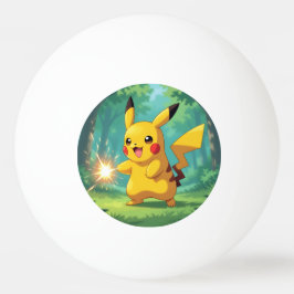 Bolinha De Ping Pong Pokémon und seine Treue Freunde Leinwanddruck