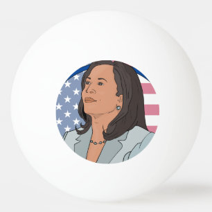 Bolinha De Ping Pong Política Kamala Harris