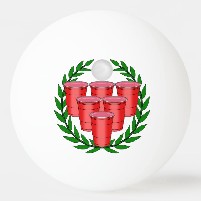 Bolinha De Ping Pong Pong de Cerveja (Frente)