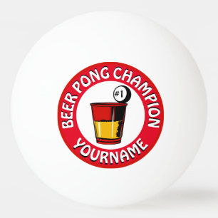 Bolinha De Ping Pong Pong de Cerveja Personalizado