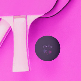 Bolinha De Ping Pong Pong Personalizado de Efeito de Brilhante Roxo