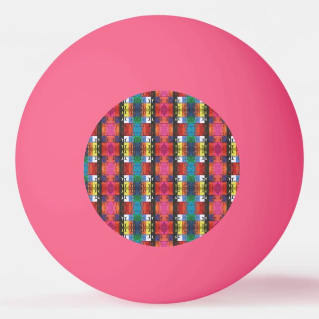 Bolinha De Ping Pong Pop art no.1 by Yeshaya Dank - unity & harmony (Frente)