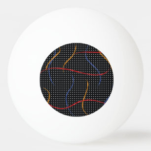 Bolinha De Ping Pong Portas e Splatter de Pintura Retroativa