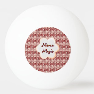 Bolinha De Ping Pong Presente floral personalizado e feito sob medida p