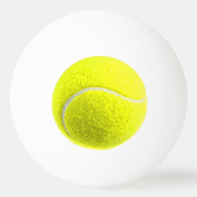 Bolinha De Ping Pong presentes e produtos de design de "Tênis Ball" (Verso)