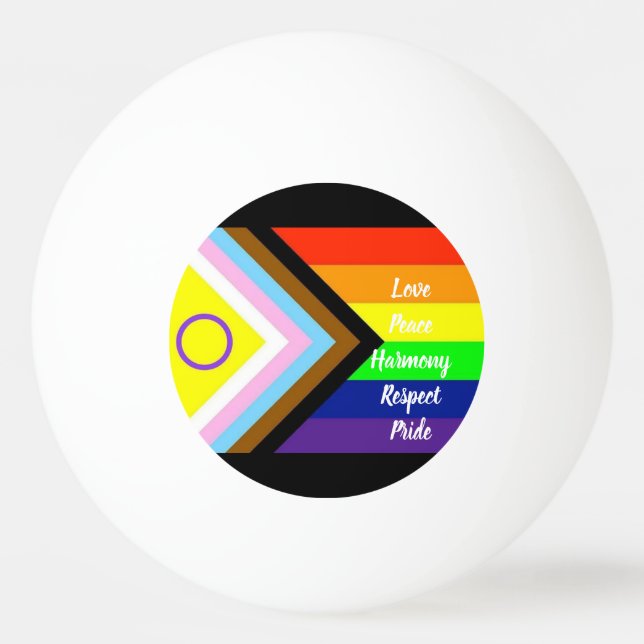 Bolinha De Ping Pong Pride (Frente)