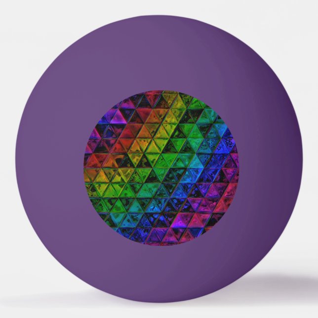 Bolinha De Ping Pong Pride Glass (Frente)