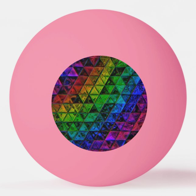 Bolinha De Ping Pong Pride Glass (Frente)