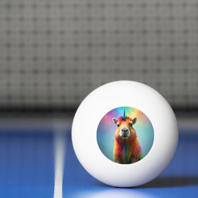 Bolinha De Ping Pong Prismhorn: O Arco-Íris Capybaraicorn (Líquido)