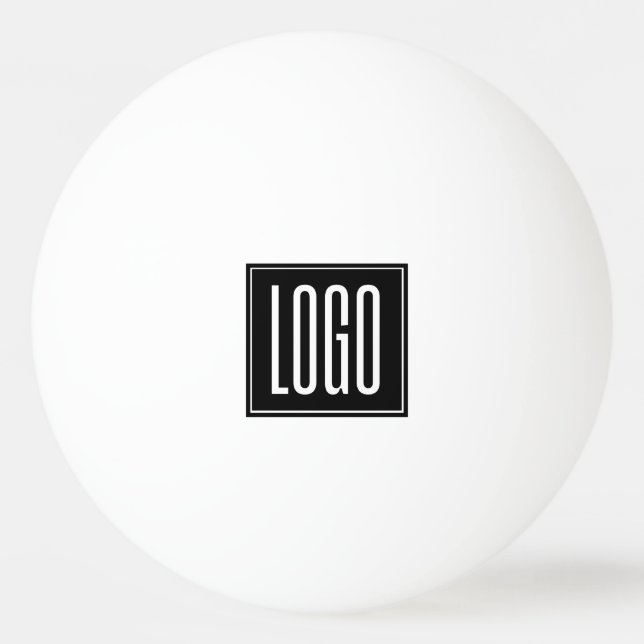 Bolinha De Ping Pong Promocional de logotipo comercial personalizado (Frente)