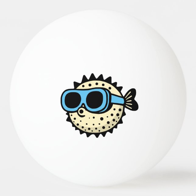Bolinha De Ping Pong Pufferfish (Frente)