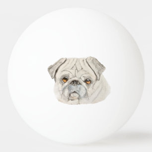 Bolinha De Ping Pong Pug