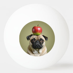 Bolinha De Ping Pong Pug Apple