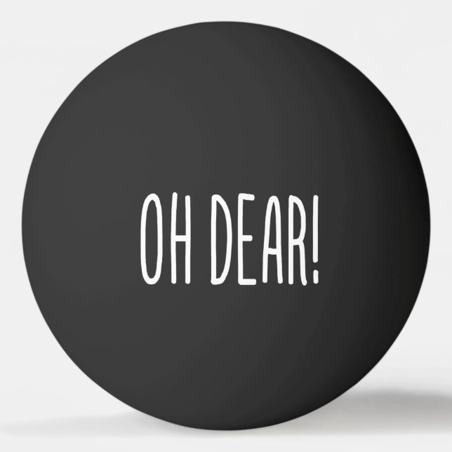 BOLINHA DE PING PONG QUERIDA! PING PONG BALL (Frente)