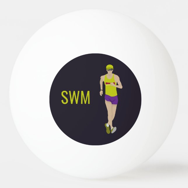 Bolinha De Ping Pong Race Walking (Frente)