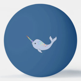 Bolinha De Ping Pong Rainbow Narwhal Ping Pong Ball
