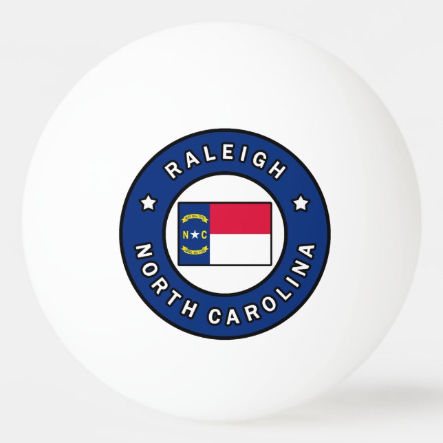 Bolinha De Ping Pong Raleigh Carolina do Norte (Frente)