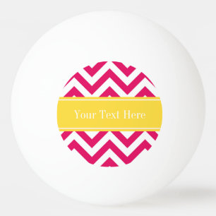 Bolinha De Ping Pong Raspberry Lg Chevron Pineapple Name Monograma