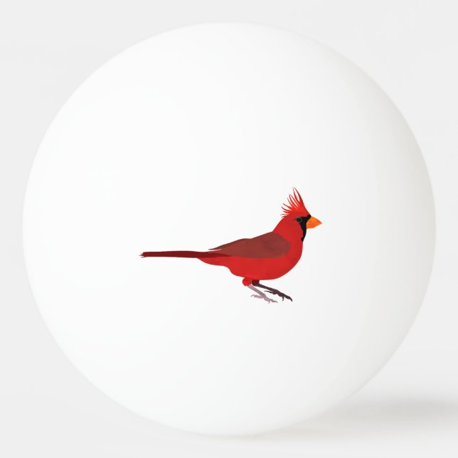 Bolinha De Ping Pong Red Cardinal (Frente)