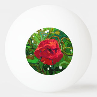 BOLINHA DE PING PONG RED ROSE 