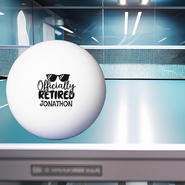 Bolinha De Ping Pong Reforma de Nome Personalizado Oficialmente Reforma (Criador carregado)
