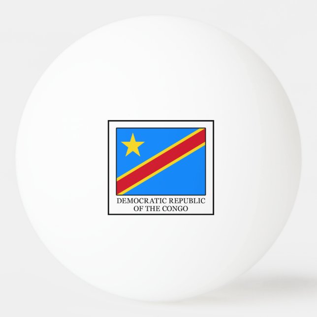 Bolinha De Ping Pong República Democrática do Congo (Frente)