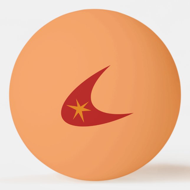 Bolinha De Ping Pong Retro Boomerang (Frente)