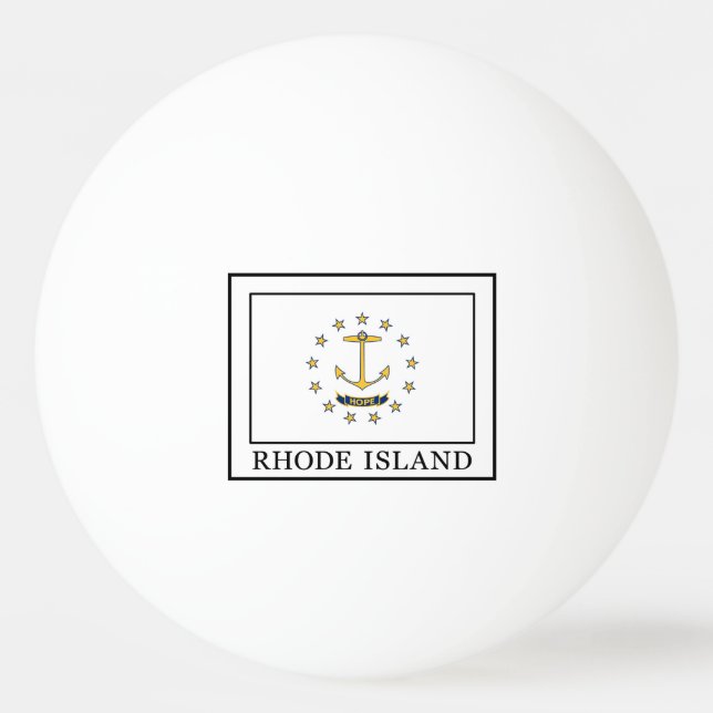 Bolinha De Ping Pong Rhode Island (Frente)