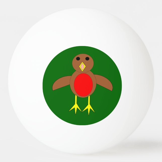 Bolinha De Ping Pong Robin Ping Pong Ball Natal (Frente)