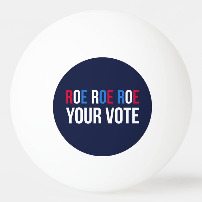 Bolinha De Ping Pong Roe Seu Voto II (Frente)