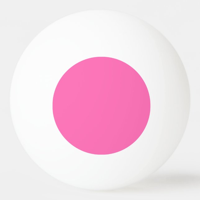 Bolinha De Ping Pong Rosa Quente (Frente)