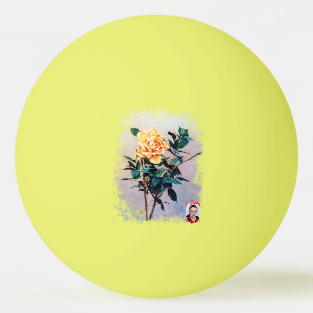 Bolinha De Ping Pong Rosa/Rose (Frente)